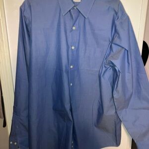 Brooks Brothers , long sleeve button up , blue , size XL